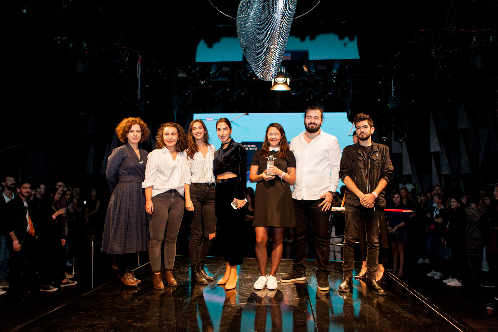 Krital Elma Festivali'nin ödül töreninden kareler