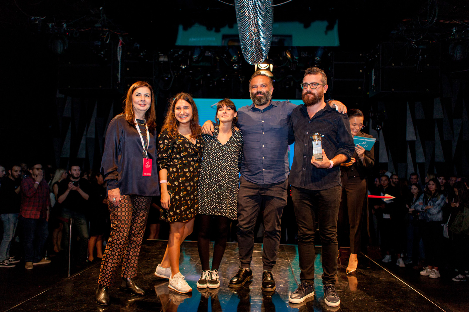 Krital Elma Festivali'nin ödül töreninden kareler