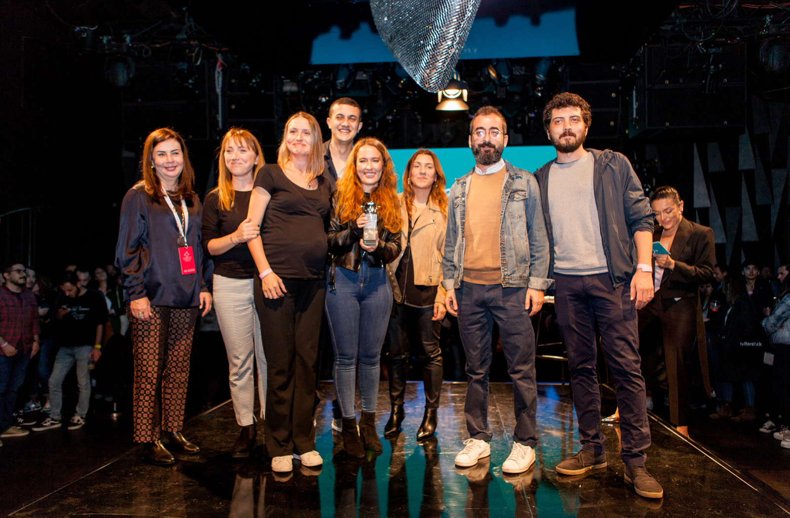 Krital Elma Festivali'nin ödül töreninden kareler