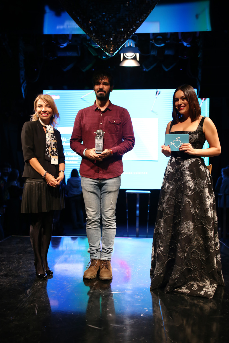 Krital Elma Festivali'nin ödül töreninden kareler