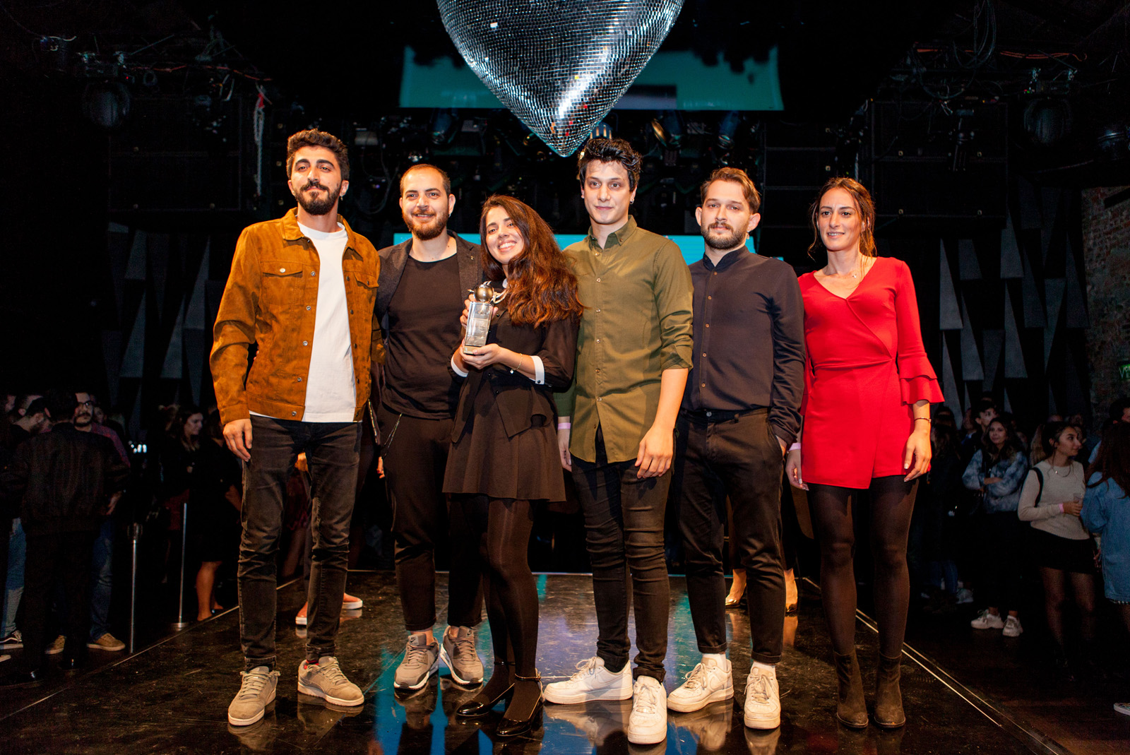 Krital Elma Festivali'nin ödül töreninden kareler