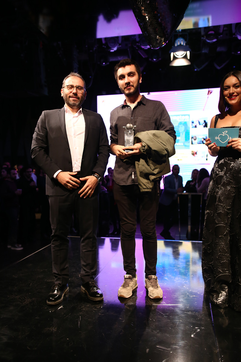 Krital Elma Festivali'nin ödül töreninden kareler