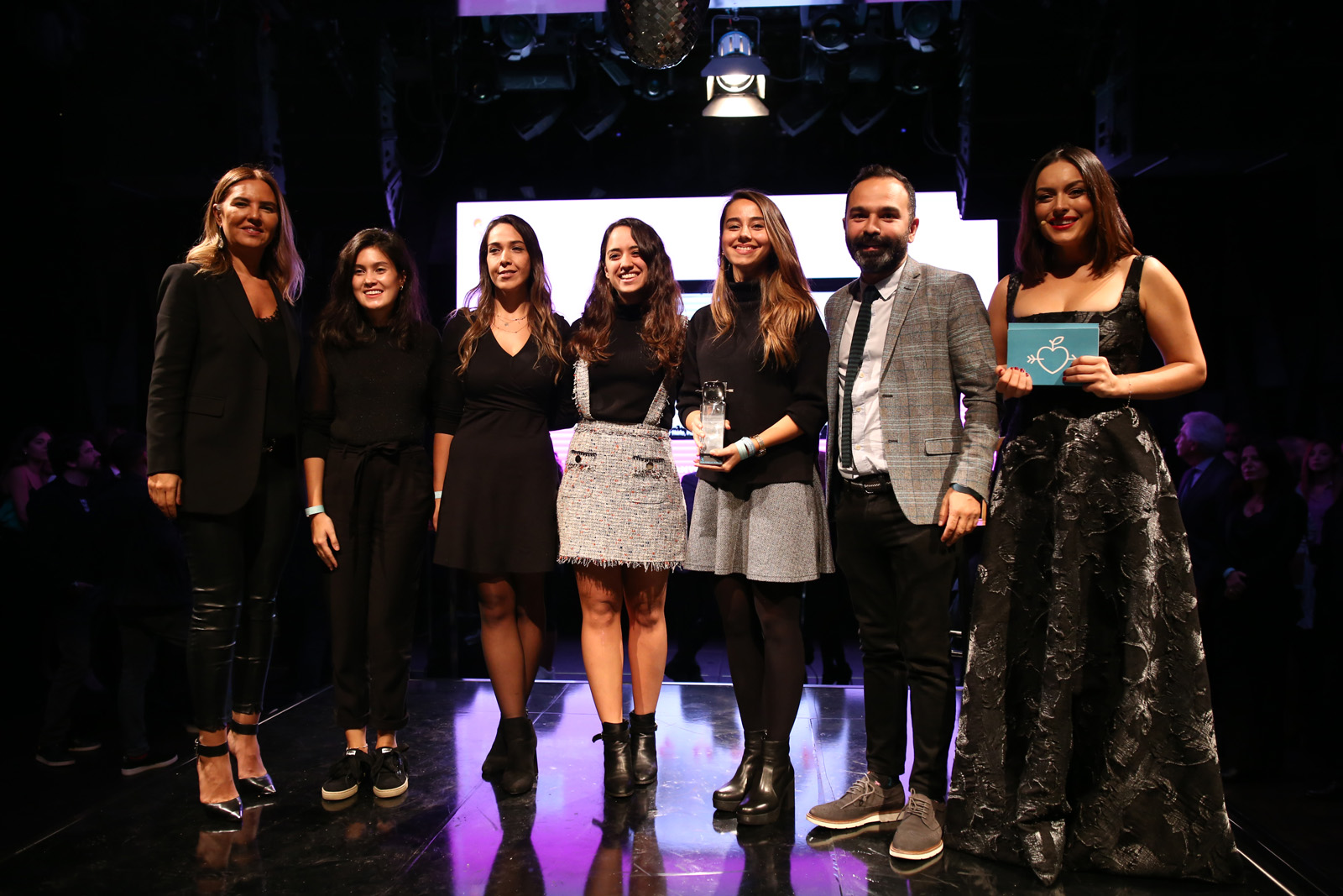 Krital Elma Festivali'nin ödül töreninden kareler