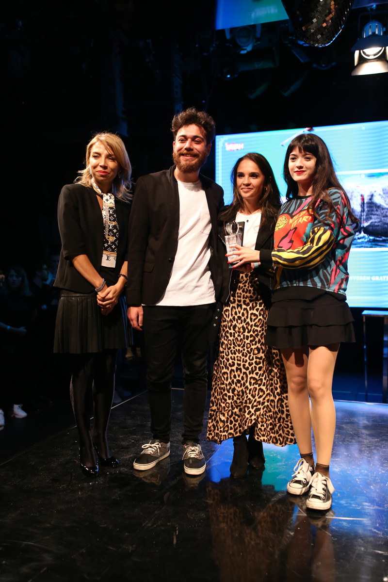 Krital Elma Festivali'nin ödül töreninden kareler