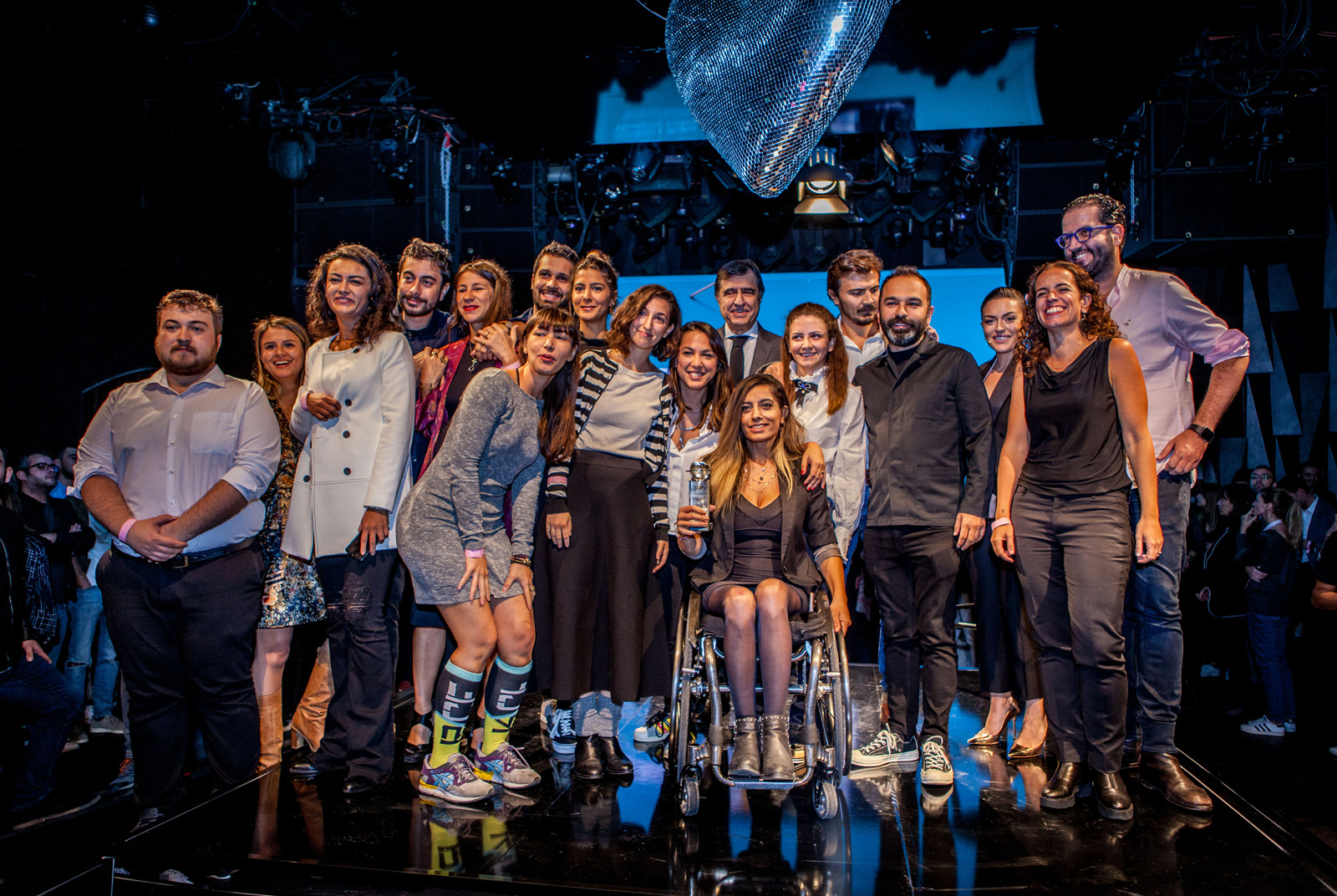 Krital Elma Festivali'nin ödül töreninden kareler