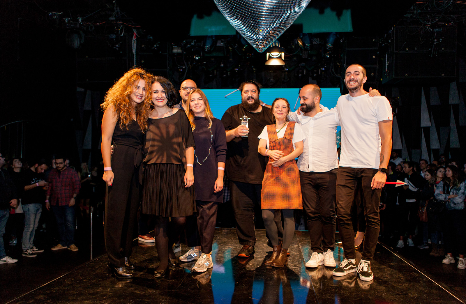 Krital Elma Festivali'nin ödül töreninden kareler