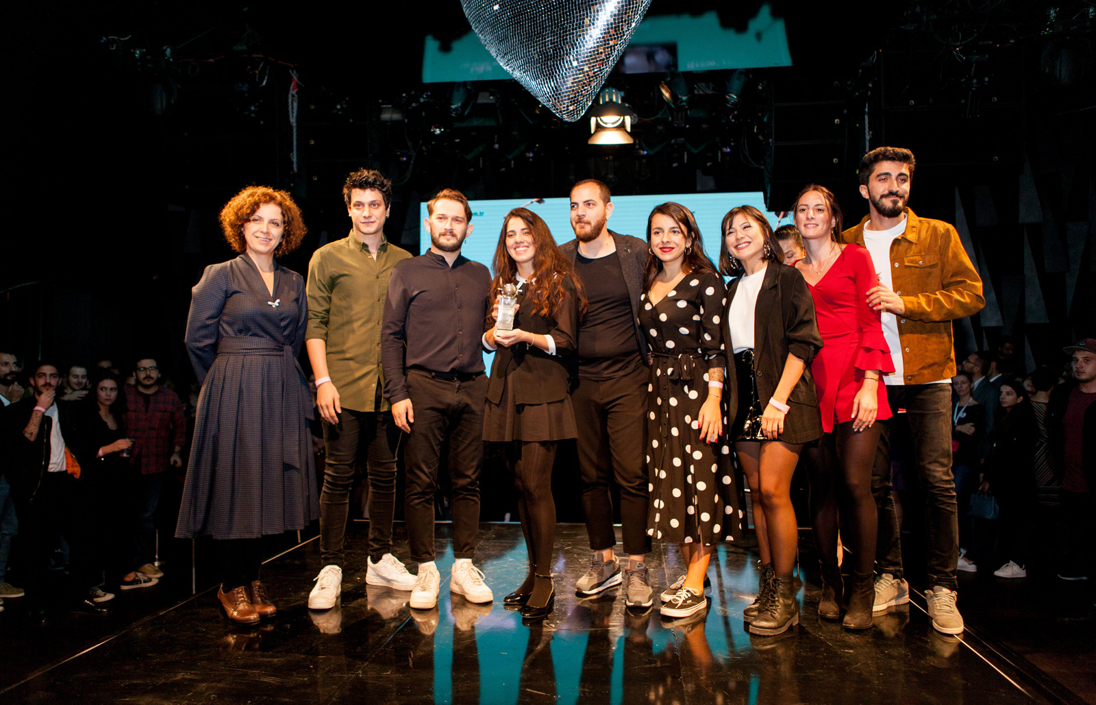 Krital Elma Festivali'nin ödül töreninden kareler