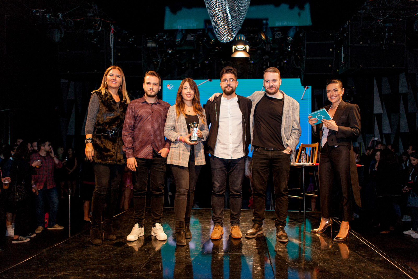 Krital Elma Festivali'nin ödül töreninden kareler