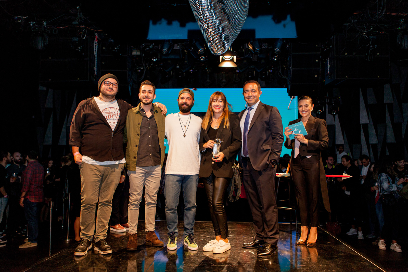 Krital Elma Festivali'nin ödül töreninden kareler