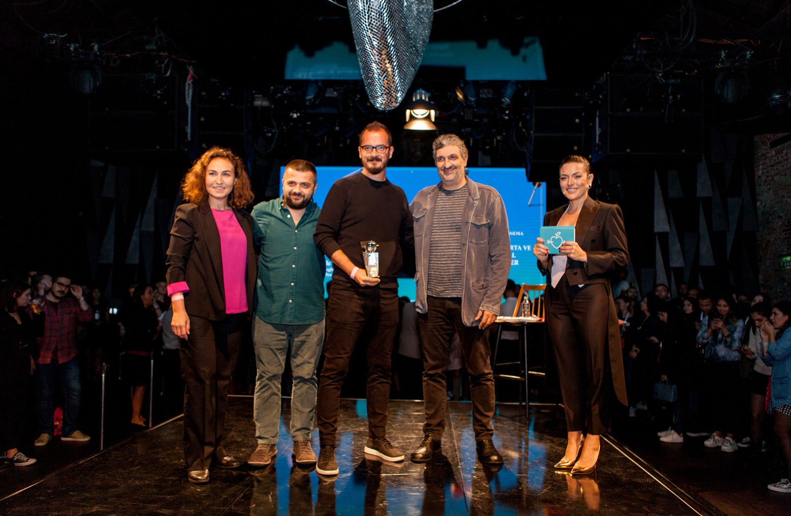 Krital Elma Festivali'nin ödül töreninden kareler