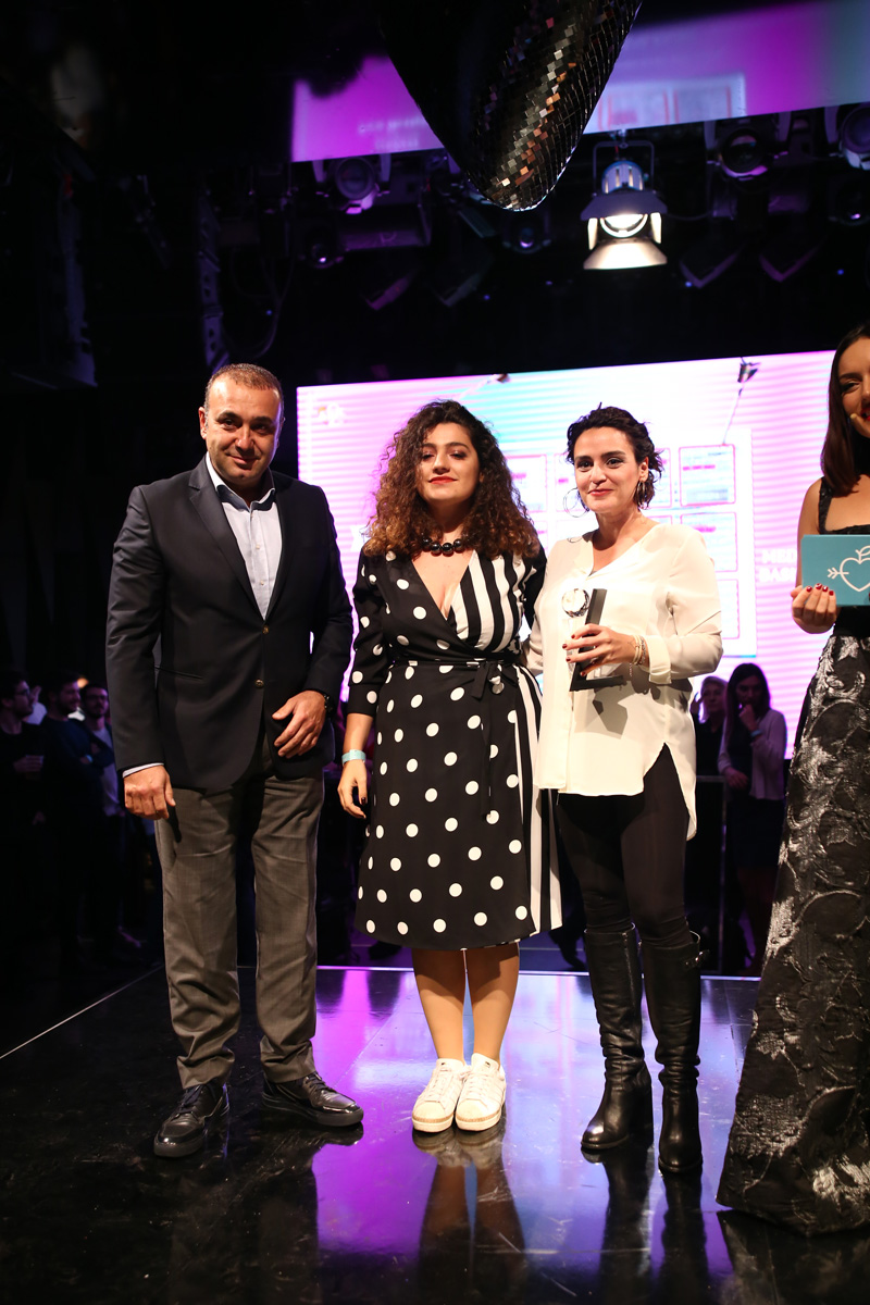 Krital Elma Festivali'nin ödül töreninden kareler