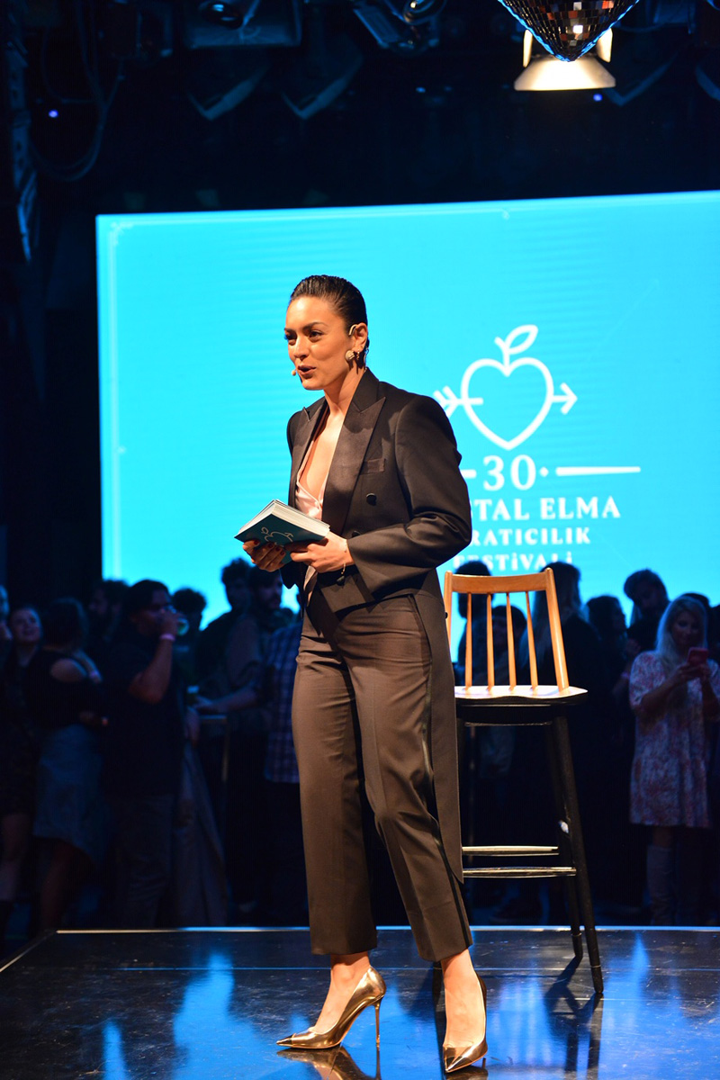 Krital Elma Festivali'nin ödül töreninden kareler