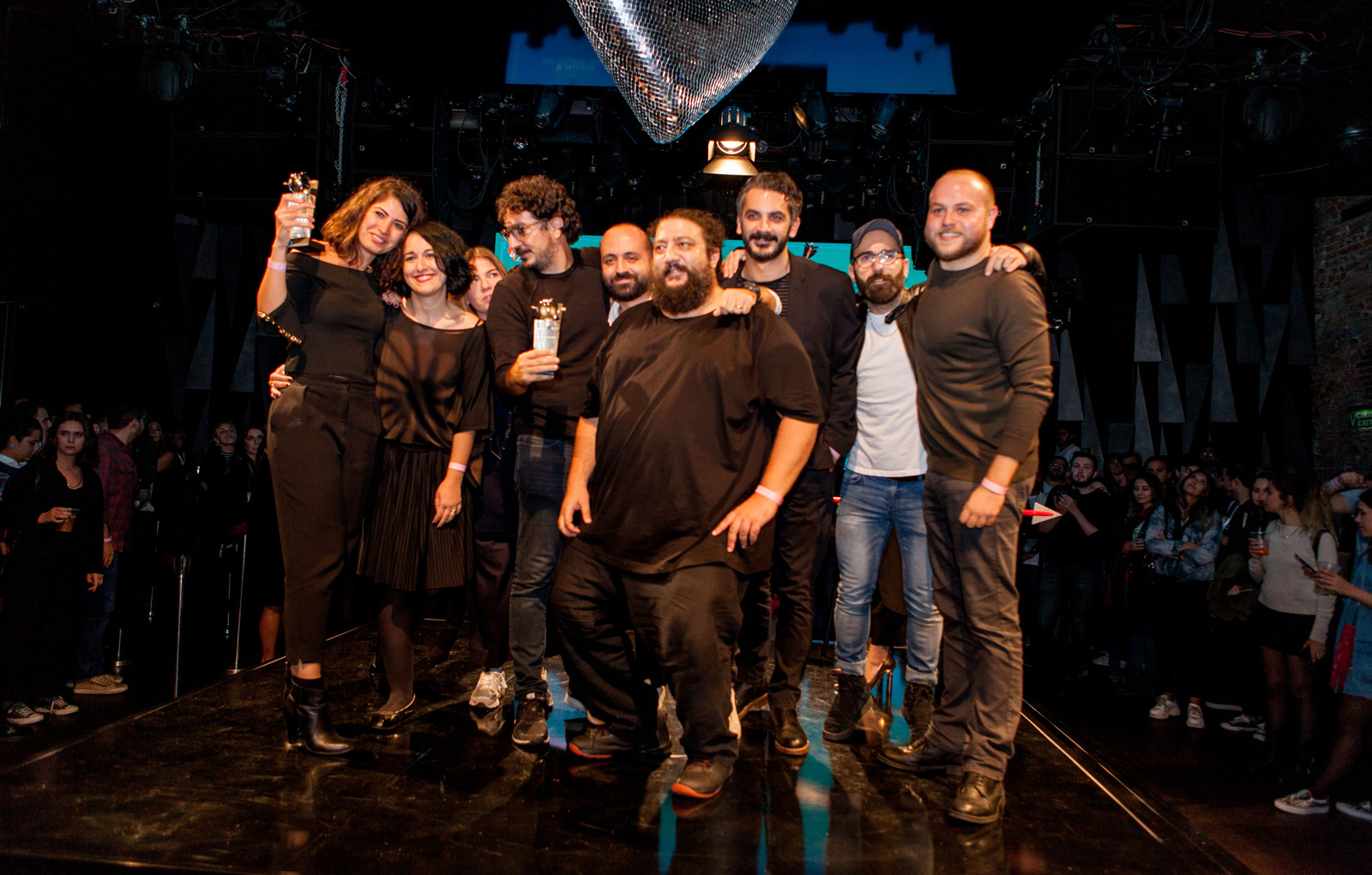 Krital Elma Festivali'nin ödül töreninden kareler