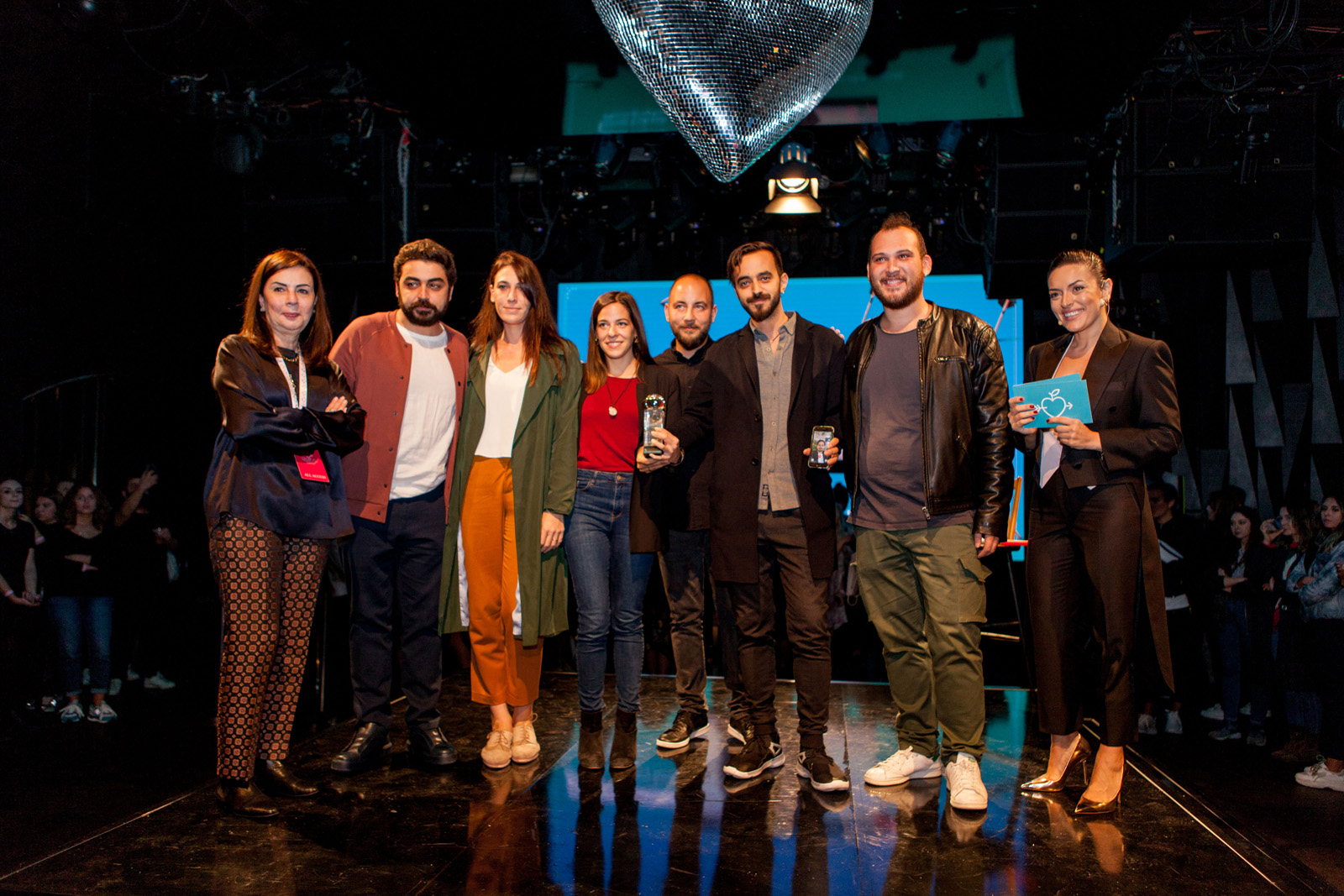 Krital Elma Festivali'nin ödül töreninden kareler