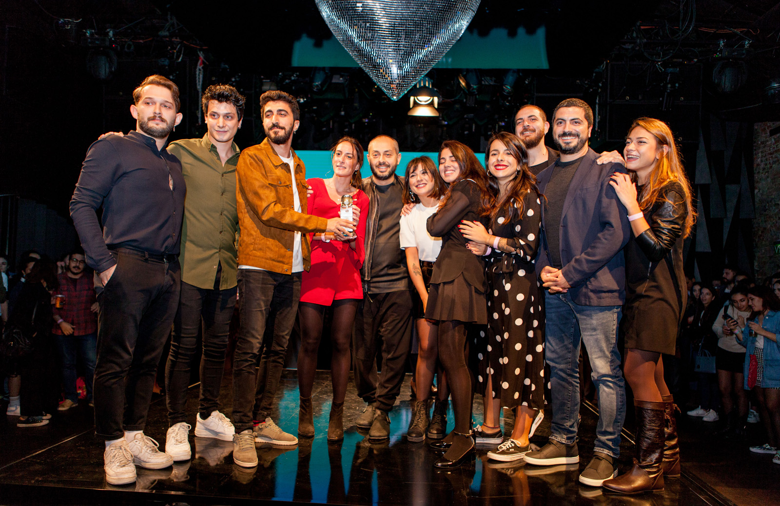 Krital Elma Festivali'nin ödül töreninden kareler