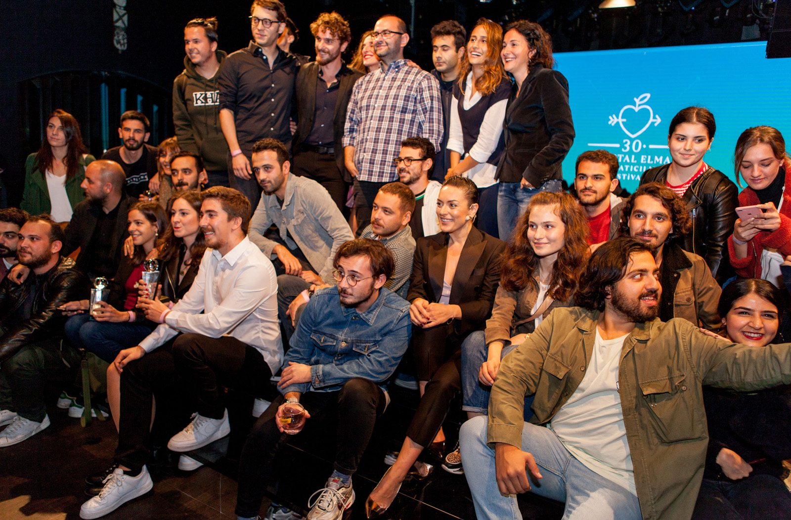 Krital Elma Festivali'nin ödül töreninden kareler