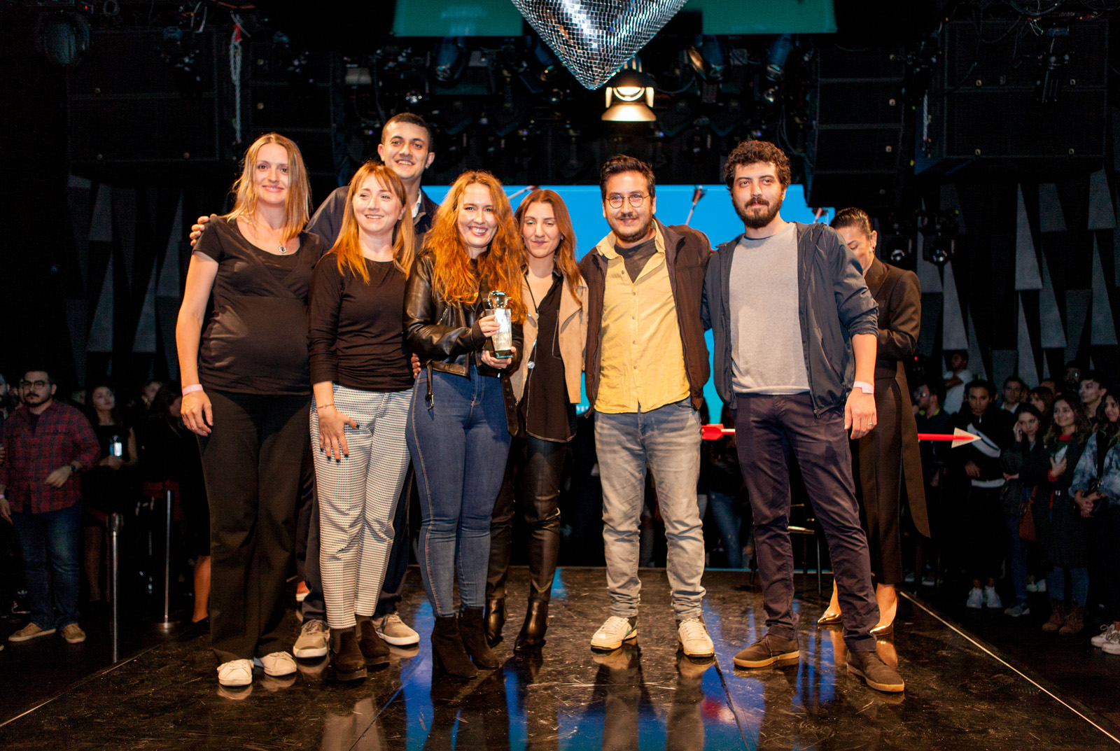 Krital Elma Festivali'nin ödül töreninden kareler