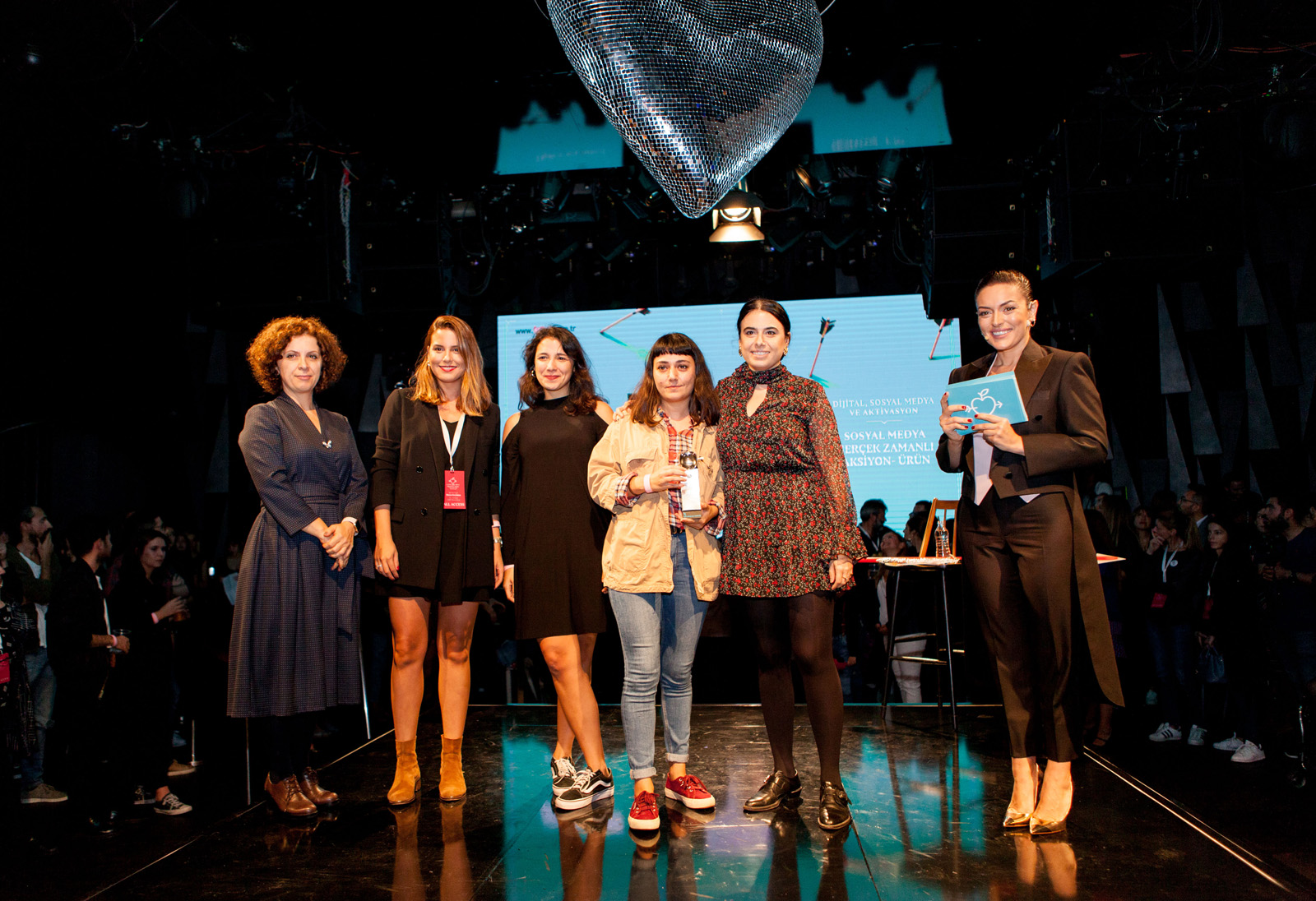 Krital Elma Festivali'nin ödül töreninden kareler