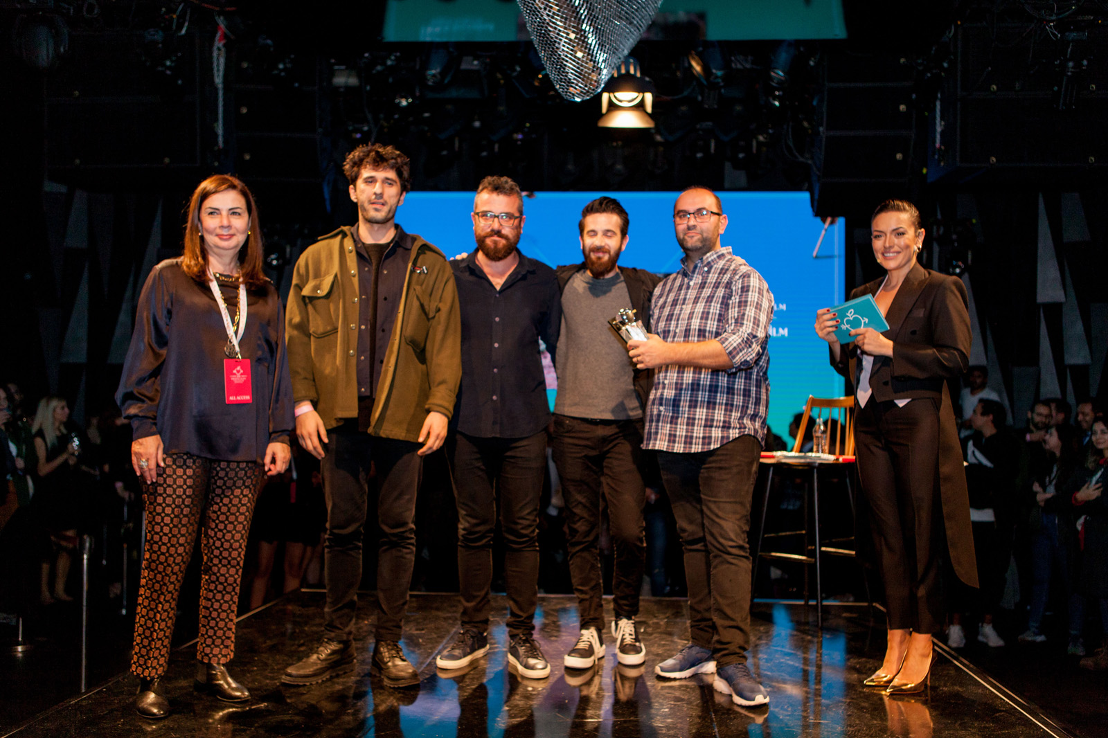 Krital Elma Festivali'nin ödül töreninden kareler