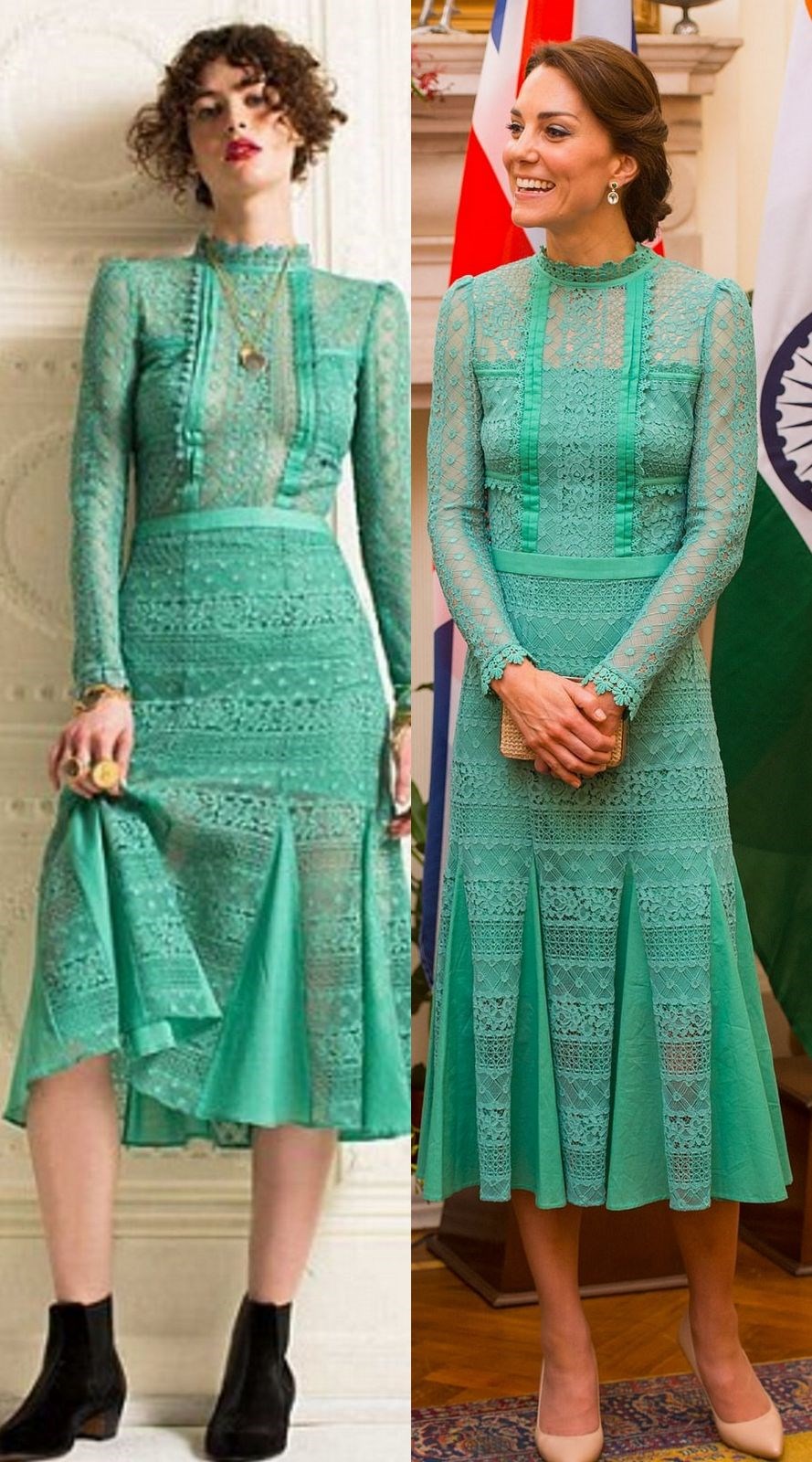 Kate Middleton için ‘prenses elbisesi’ haline getirilen kıyafetler!