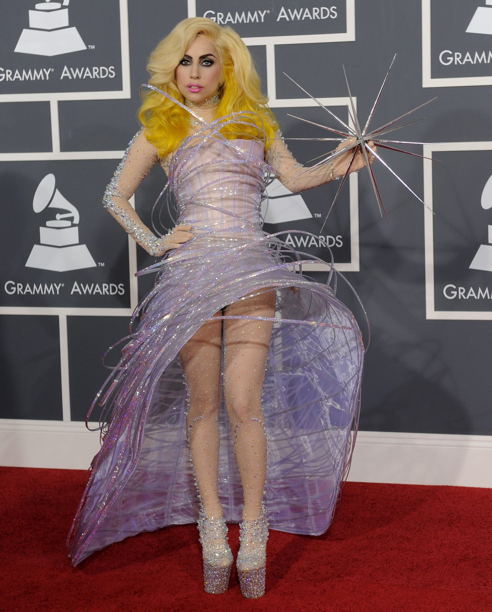 Lady Gaga'nın meşhur Grammy elbiseleri