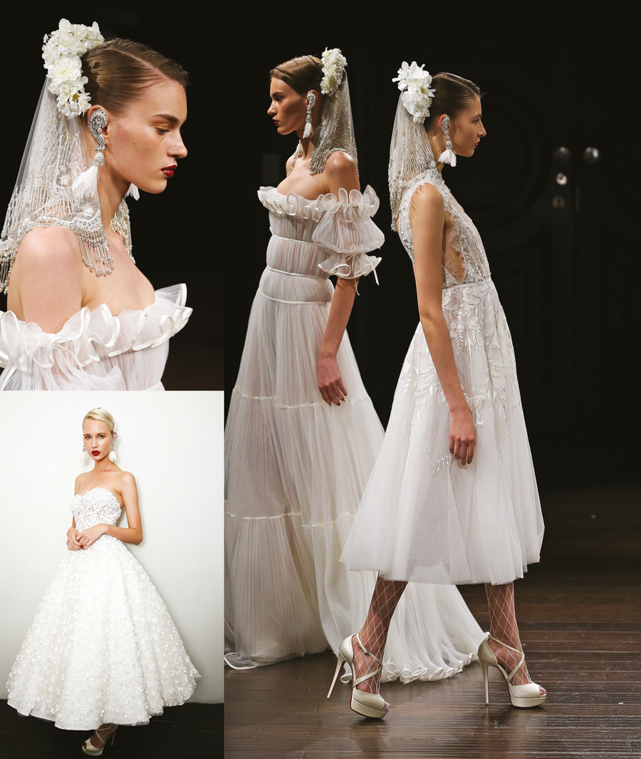 Gelinlik için sezonun ilham haritası