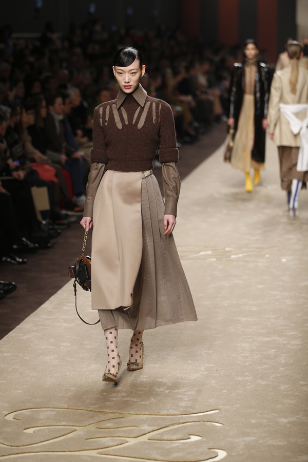 Fendi Sonbahar/Kış 2019 (Karl Lagerfeld'in son koleksiyonu)