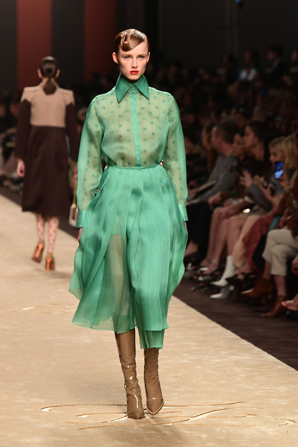 Fendi Sonbahar/Kış 2019 (Karl Lagerfeld'in son koleksiyonu)