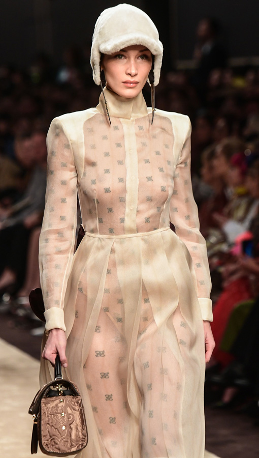 Fendi Sonbahar/Kış 2019 (Karl Lagerfeld'in son koleksiyonu)