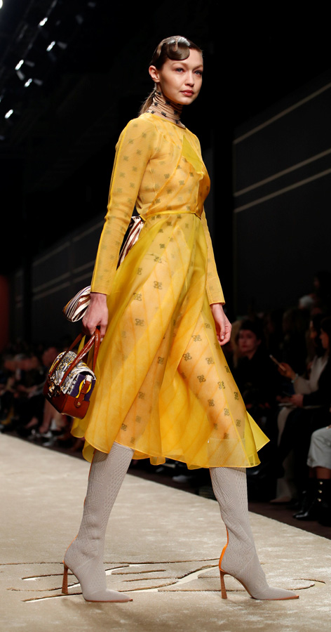 Fendi Sonbahar/Kış 2019 (Karl Lagerfeld'in son koleksiyonu)