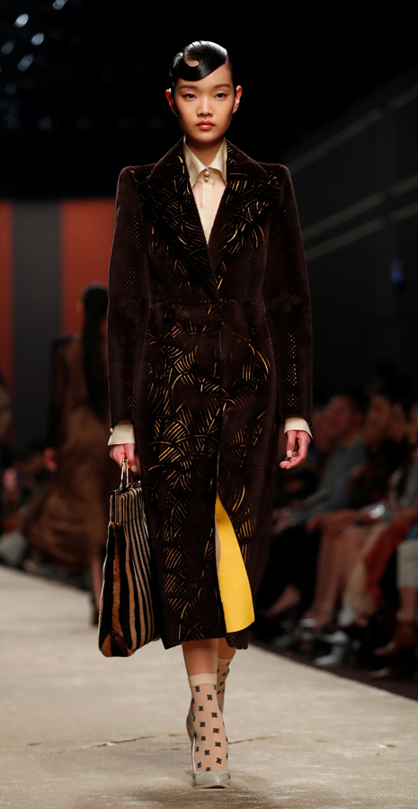 Fendi Sonbahar/Kış 2019 (Karl Lagerfeld'in son koleksiyonu)