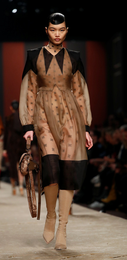 Fendi Sonbahar/Kış 2019 (Karl Lagerfeld'in son koleksiyonu)
