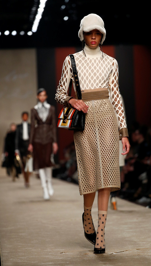 Fendi Sonbahar/Kış 2019 (Karl Lagerfeld'in son koleksiyonu)