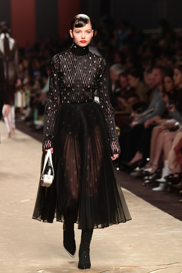 Fendi Sonbahar/Kış 2019 (Karl Lagerfeld'in son koleksiyonu)