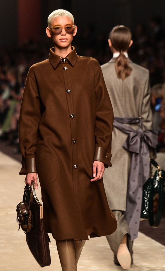 Fendi Sonbahar/Kış 2019 (Karl Lagerfeld'in son koleksiyonu)