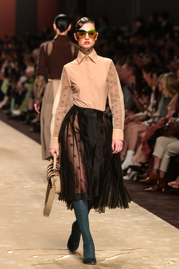 Fendi Sonbahar/Kış 2019 (Karl Lagerfeld'in son koleksiyonu)