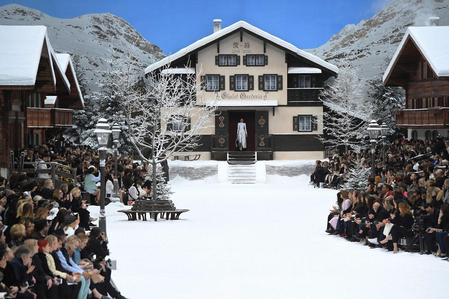 Karl Lagerfeld'in son Chanel koleksiyonu