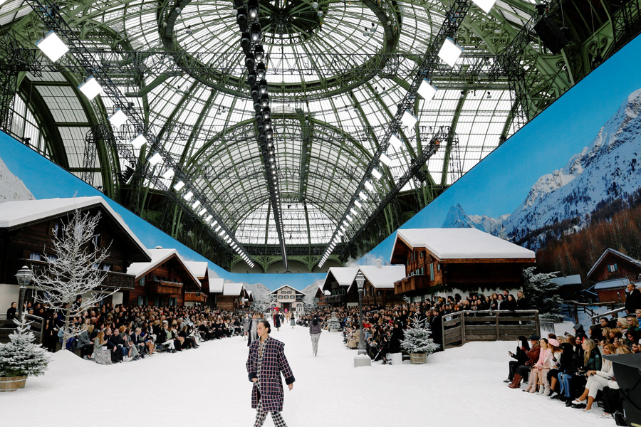 Karl Lagerfeld'in son Chanel koleksiyonu