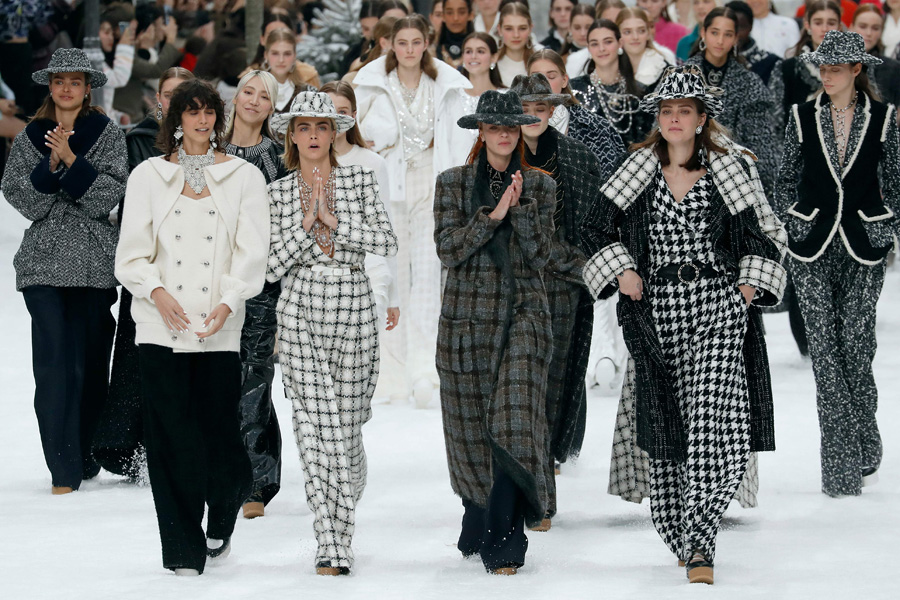 Karl Lagerfeld'in son Chanel koleksiyonu