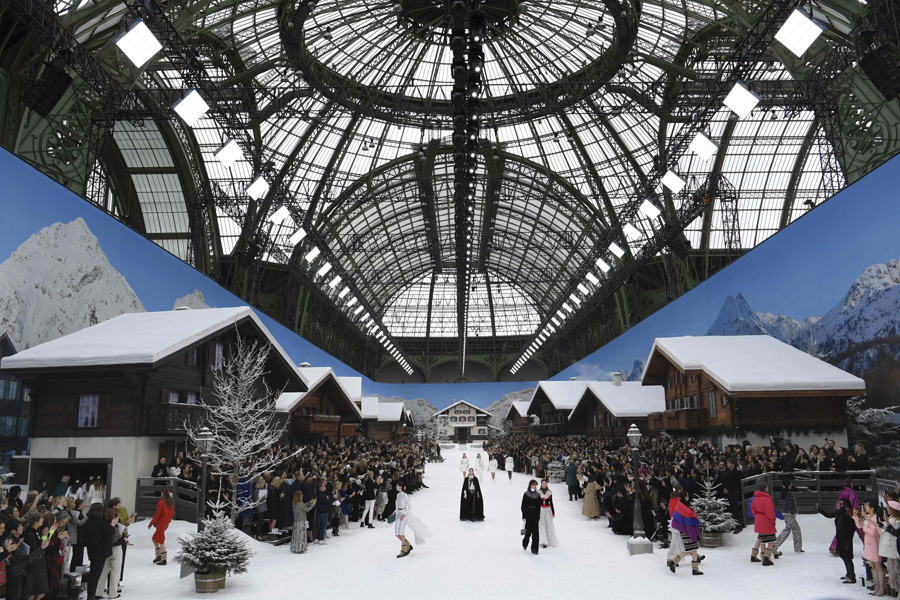 Karl Lagerfeld'in son Chanel koleksiyonu