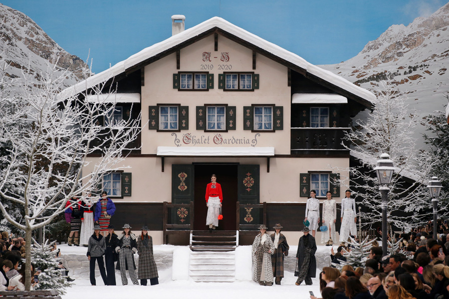 Karl Lagerfeld'in son Chanel koleksiyonu