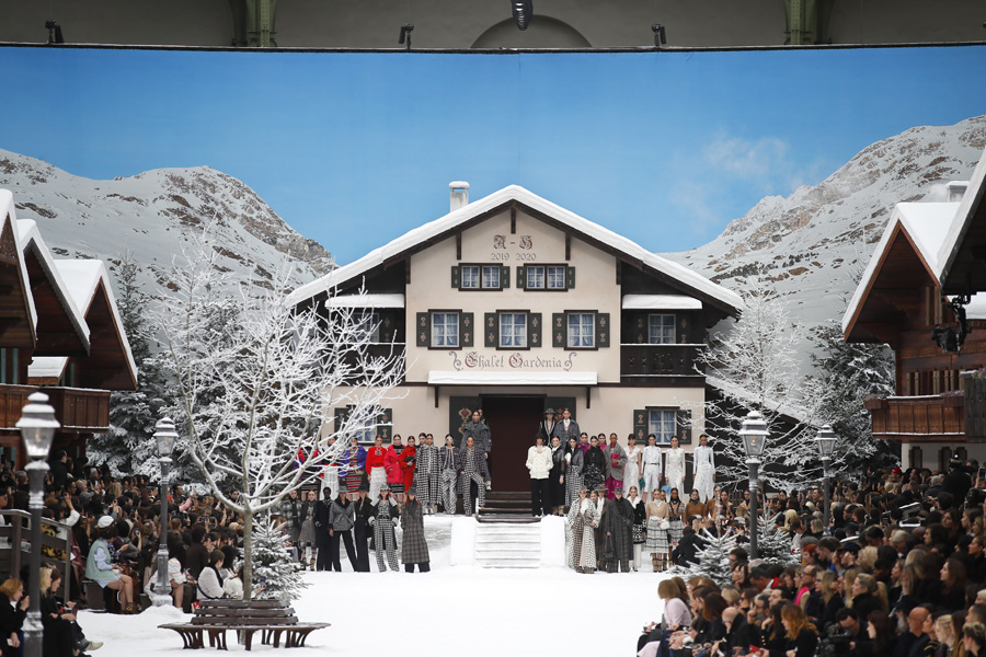 Karl Lagerfeld'in son Chanel koleksiyonu