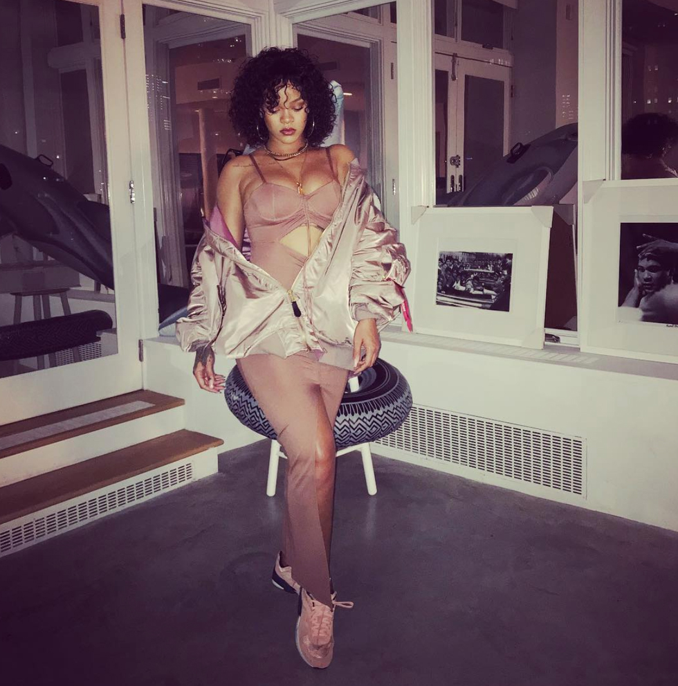 Rihanna'nın stil dosyası