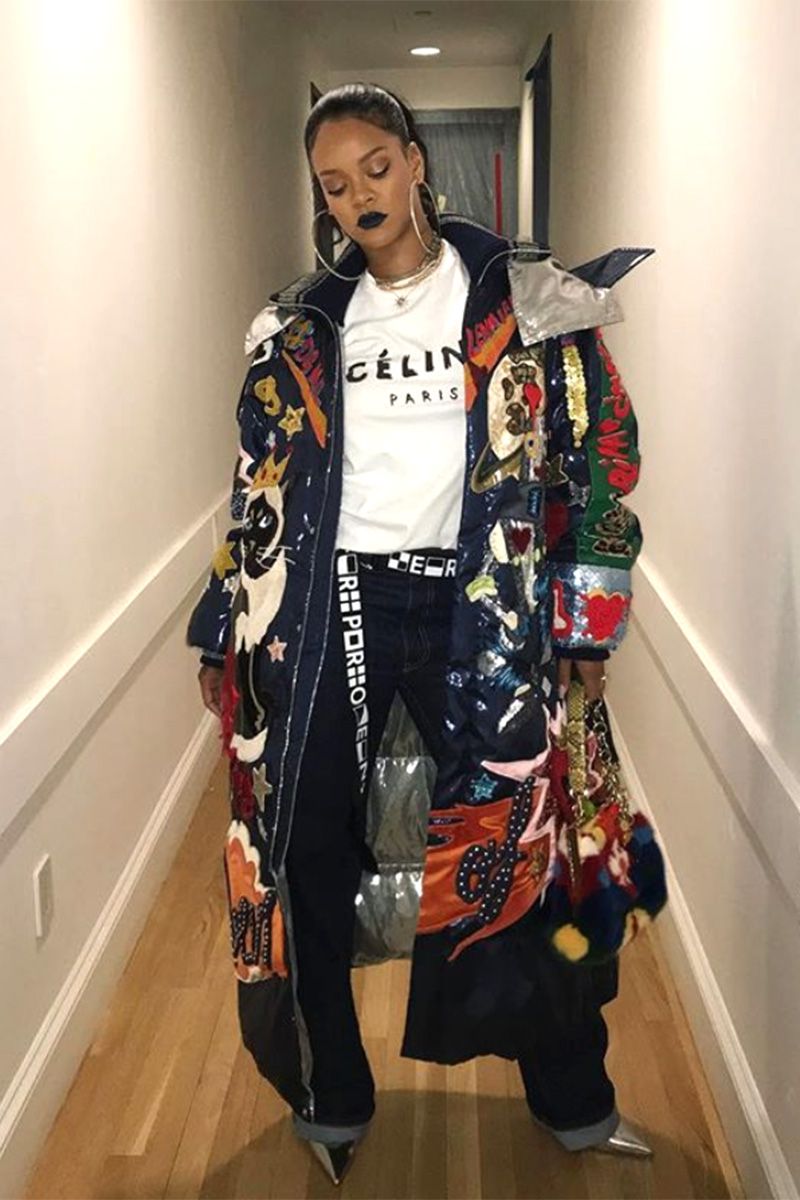 Rihanna'nın stil dosyası