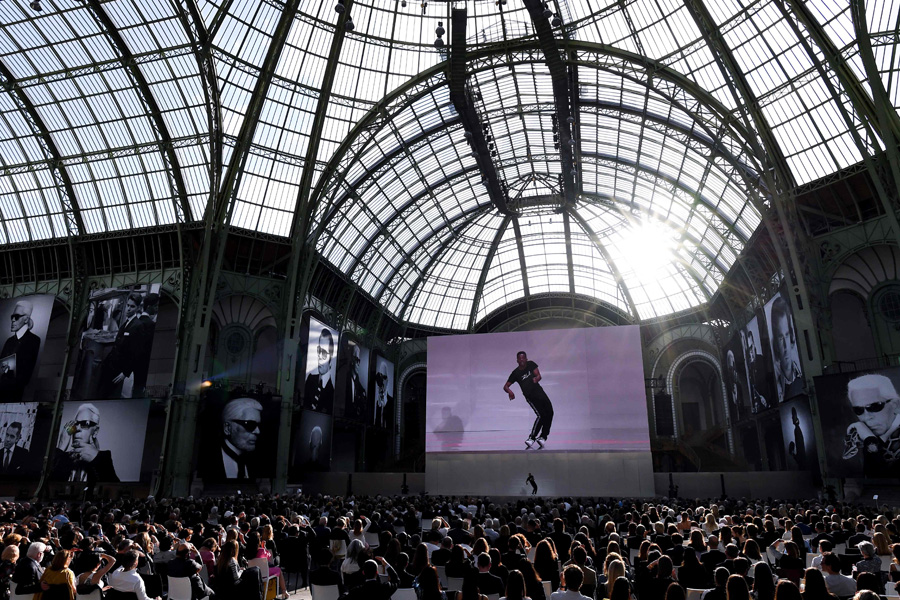 Karl Lagerfeld'i anma töreni düzenlendi