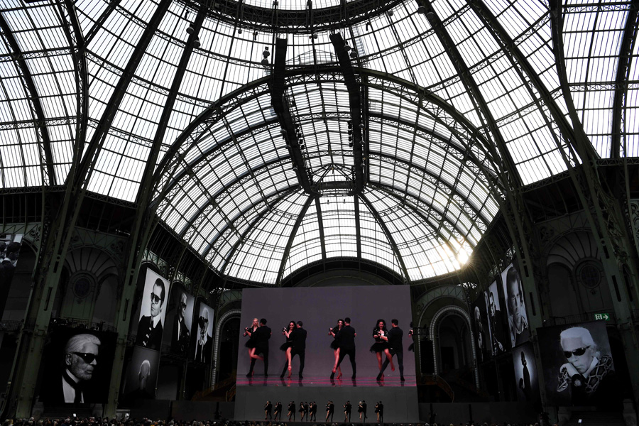 Karl Lagerfeld'i anma töreni düzenlendi