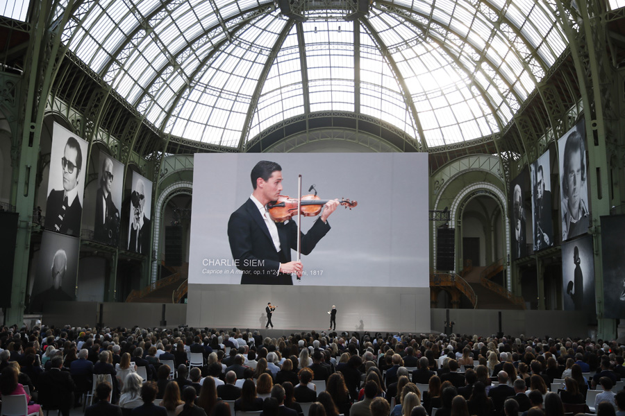 Karl Lagerfeld'i anma töreni düzenlendi