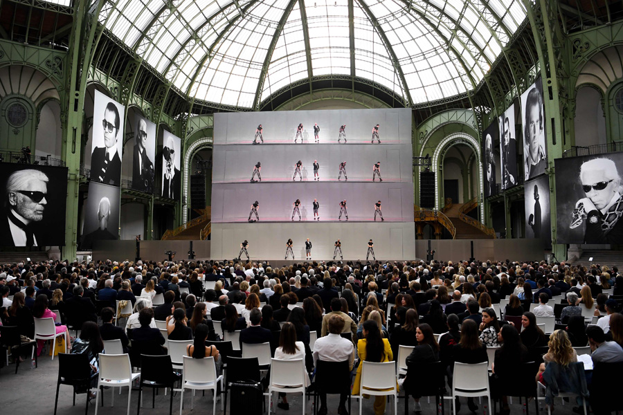 Karl Lagerfeld'i anma töreni düzenlendi