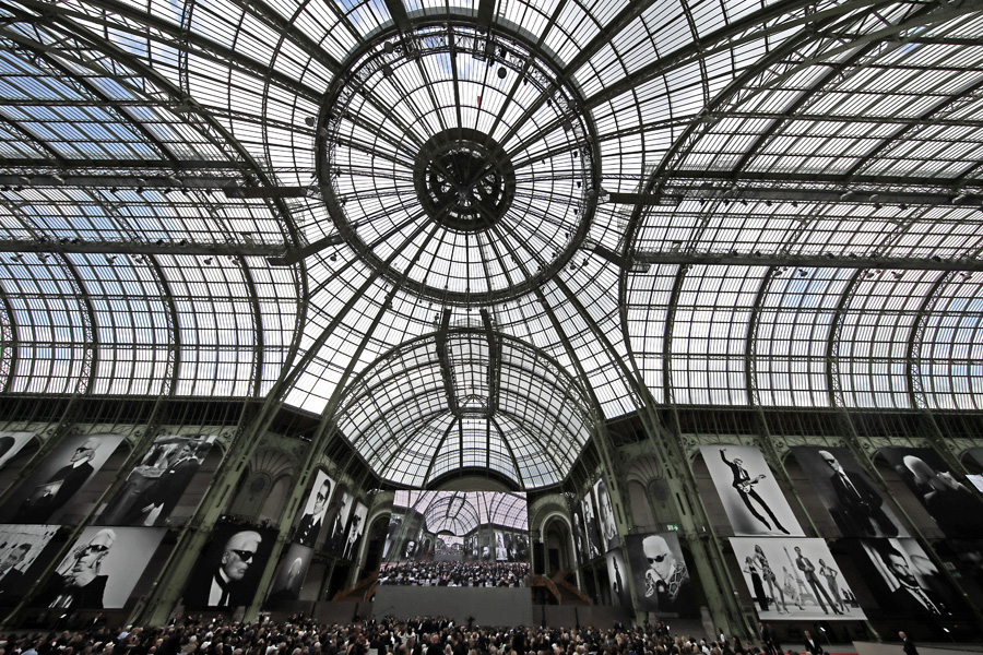 Karl Lagerfeld'i anma töreni düzenlendi