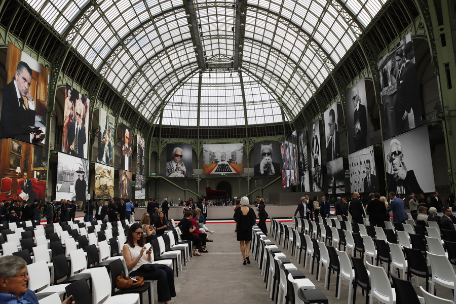 Karl Lagerfeld'i anma töreni düzenlendi